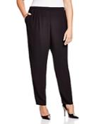 Eileen Fisher Plus Silk Tapered Pants