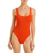 Bond-eye Vice Square Neck One Piece Swimsuit