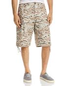 Lacoste Bermuda Camouflage-print Cargo Shorts