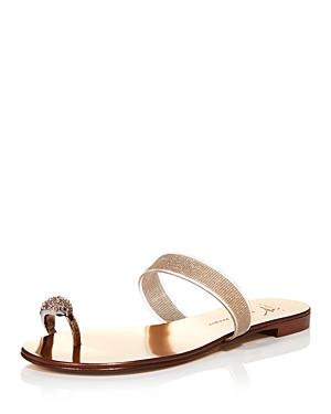 Giuseppe Zanotti Women's Toe Ring Flat Sandals