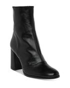 Whistles Women's Dina High Heel Leather Ankle Boots