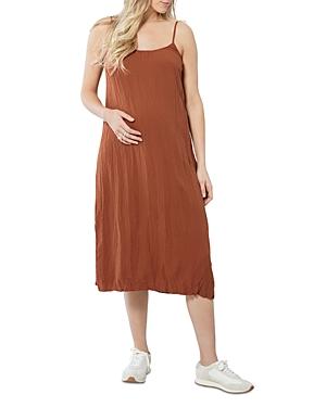 Ingrid & Isabel Crinkled Maternity Slip Dress