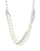 Nadri Willow Faux-pearl Necklace, 17