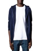 Zadig & Voltaire Clash Cashmere Hooded Cardigan