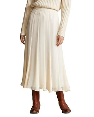 Polo Ralph Lauren Chiffon Maxi Skirt