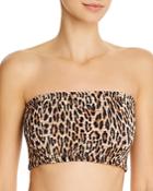 Peixoto Maia Leopard Print Bandeau Bikini Top