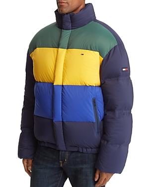 Tommy Jeans Oversized Color-block Puffer Jacket