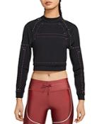 Nike Neon Studded Cropped Sweatshirt