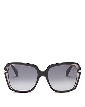 Rag & Bone Unisex Square Sunglasses, 57mm