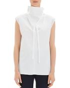 Theory Funnel-neck Tie Top