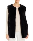 Capote Faux Fur Vest