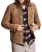 Allsaints Ashbrook Suede Shirt Jacket