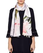 Ted Baker Caniaa Chatsworth Bloom Silk Scarf