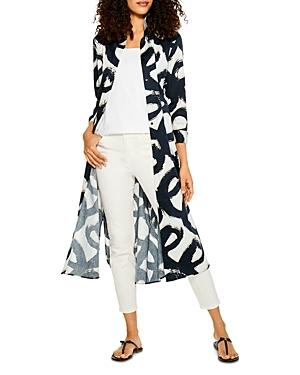 Nic+zoe Squiggle Stretch Shirtdress