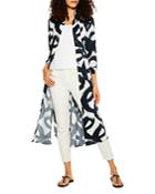 Nic+zoe Squiggle Stretch Shirtdress