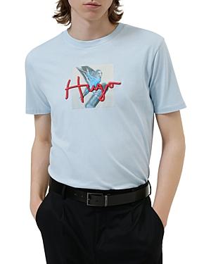 Hugo Piped Logo Tee