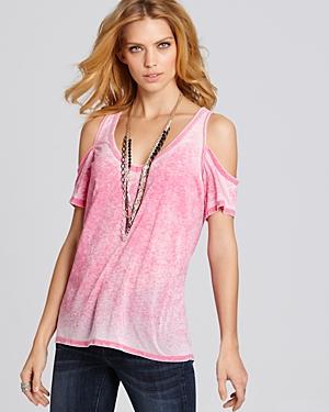 Chaser Tee - Cold Shoulder Tee