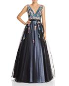 Basix Embroidered Ball Gown