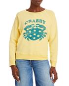 Mother The Square Cotton Crabby Sweatshirt