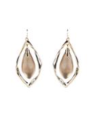 Alexis Bittar Framed Teardrop Drop Earrings