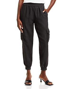 Alice And Olivia Dede Smocked Waist Cargo Pants