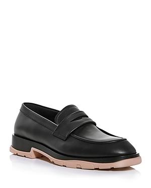 Alexander Mcqueen Men's Leather Penny Loafers