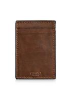 Shinola Navigator Leather Money-clip Card Wallet