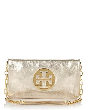 Tory Burch Reva Leather Clutch