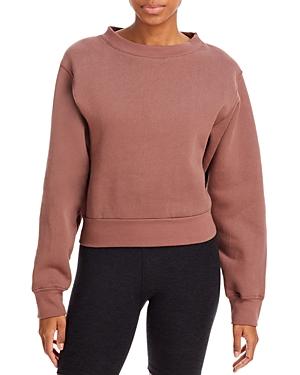 Beyond Yoga Wfh Fleece Cropped Crew
