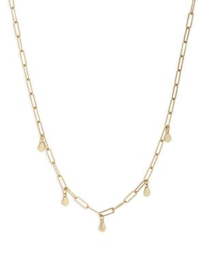 Luv Aj Golden Nugget Double Charm Necklace, 18