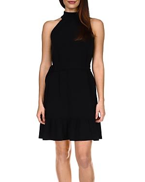 Michael Michael Kors Mock Neck A Line Dress