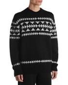Moncler Geometric Crewneck Sweater