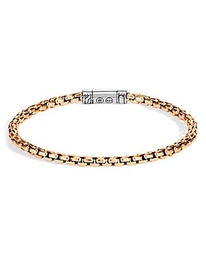 John Hardy Sterling Silver And Bronze Classic Chain Bracelet