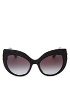 Dolce & Gabbana Embellished Oversized Cat Eye Sunglasses, 58mm