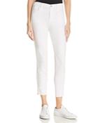 J Brand Alana High Rise Crop Skinny Jeans In Braided Blanc - 100% Exclusive