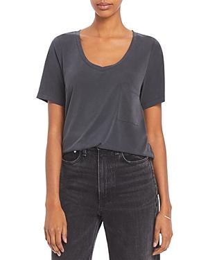 Aqua V Neck Pocket Tee - 100% Exclusive