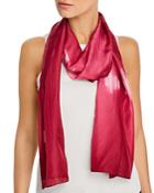 Eileen Fisher Patterned Silk Scarf