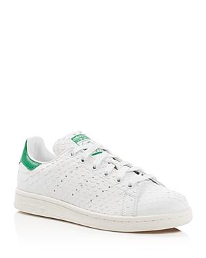 Adidas Stan Smith Snake-embossed Lace Up Sneakers