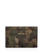 Paul Smith Naked Lady Camo Leather Card Case