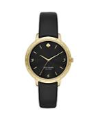 Kate Spade New York Morningside Leather Strap Watch, 38mm