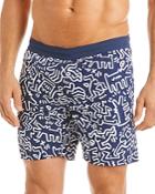 Lacoste X Keith Haring Printed Swim Shorts
