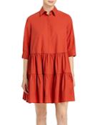 Fabiana Filippi Drop Waist Shirt Dress