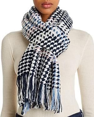 Echo Multicolored Houndstooth Scarf