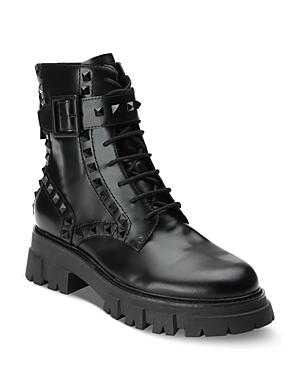 Ash Women's Lewis Studded Lace Up Boots