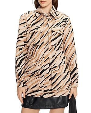 Ted Baker Animal Print Cargo Jacket