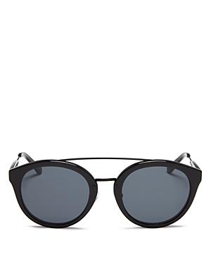 Lyndon Leone Julia Round Oversized Sunglasses, 53mm - 100% Exclusive