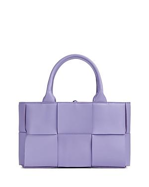 Bottega Veneta Mini Acro Woven Leather Crossbody