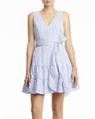 Aqua Striped Mini Dress - 100% Exclusive
