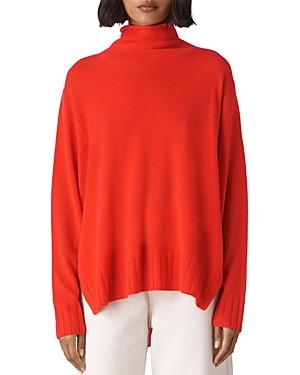 Whistles Cashmere Funnel-neck Sweater