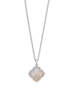 Kendra Scott Mallory Banded Agate Adjustable Pendant Necklace, 19